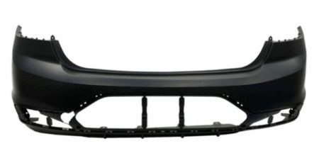 Rear Bumper Cover Sport; 1.6L Turbo; Tci/Gdi; Korea Built; W/O Park Sensors; Primed - HYUNDAI ELANTRA 2019-2020