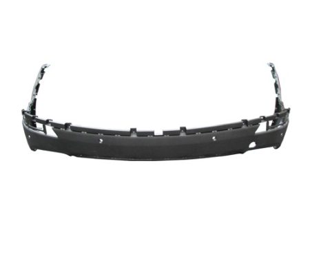 Rear bumper cover lower w/Parking Sensors; w/Blind Spot Detection; Textured - HYUNDAI SANTA FE 2013-2016