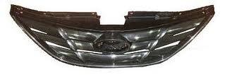 Grille Assy Type 1; Chrome - HYUNDAI SONATA 2011-2013