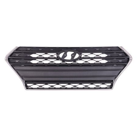 Grille assy ESSENTIAL; H/B; w/Chrome Frame - HYUNDAI ACCENT 2018-2020