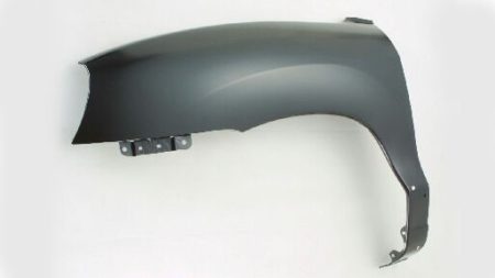 Left Front fender assy GLS/LX; w/rocker molding holes - HYUNDAI SANTA FE 2001-2006