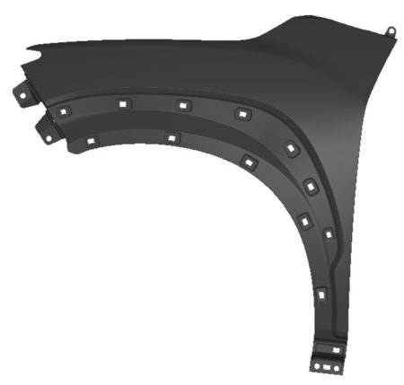 Left Front fender assy - HYUNDAI KONA 2018-2022