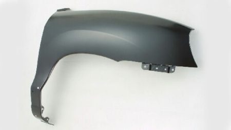 Right Front fender assy GLS/LX; w/rocker molding holes - HYUNDAI SANTA FE 2001-2006