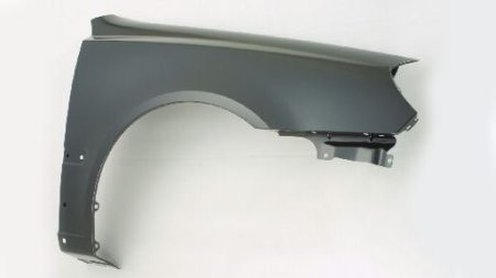 Right Front fender assy Sedan; w/Body Side Mldg - HYUNDAI ACCENT 2003-2006