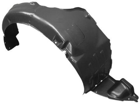 Right Front Fender Inner Panel Exc Hybrid; W/Isolation - HYUNDAI SONATA 2011-2013