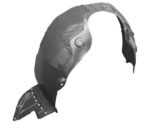 Right Front fender inner panel MAT: PP/Injection; w/Insulation Foam; OEM: PP/Injection; w/Insulation Foam - HYUNDAI SANTA FE 2017-2018