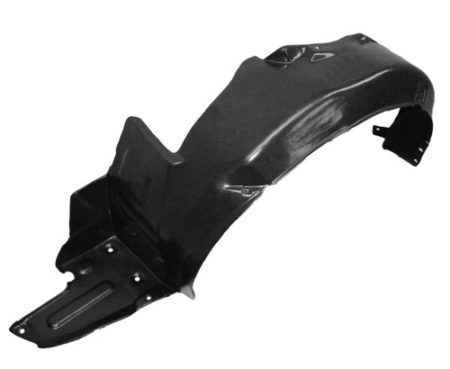Left Front fender splash shield 4dr sedan; fender liner - HYUNDAI ACCENT 2000-2002