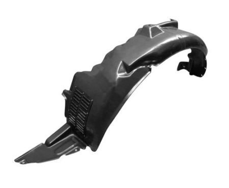 Left Front fender splash shield 2dr hatchback; plastic liner - HYUNDAI ACCENT 2007-2011