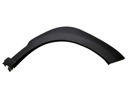 Right Front wheel opening molding ESSENTIAL|LUXURY|PREFERRED|SE|SEL|SEL PLUS; Black - HYUNDAI KONA 2018-2021