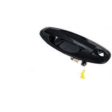 Right Front door handle outer Textured Black - HYUNDAI SANTA FE 2001-2006