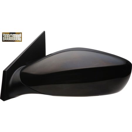 Left Mirror Outside Rear View Power; Non-Heated; W/O Signal Lamp; Ptm - HYUNDAI SONATA 2011-2011