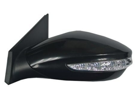 Left Mirror outside rear view Power; Non-Heated; w/Signal Lamp; PTM - HYUNDAI SONATA 2011-2011