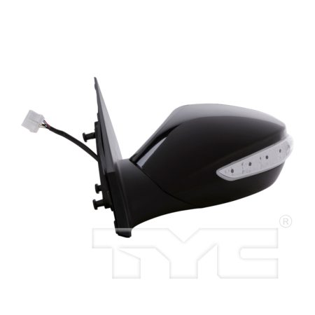 Left Mirror outside rear view Power; Heated; w/Signal Lamp; PTM - HYUNDAI SONATA 2011-2014