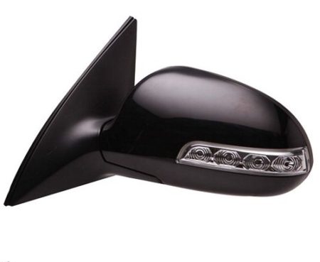 Left Mirror outside rear view H/B; Power; Heated; w/Side Repeater Lamps; PTM - HYUNDAI ELANTRA 2009-2012