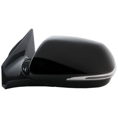 Left Mirror outside rear view Power; Heated; w/Signal Lamp; w/o Blind Spot Detection; PTM - HYUNDAI SANTA FE 2012-2016