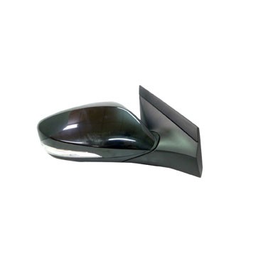 Right Mirror outside rear view Power; Non-Heated; w/Signal Lamps; PTM - HYUNDAI ACCENT 2012-2016