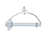 Left Front door glass regulator Sedan; Manual - HYUNDAI ACCENT 2000-2006
