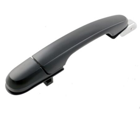 Left Rear door handle outer Black - HYUNDAI TUCSON 2005-2009