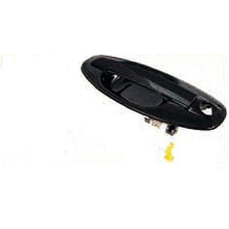 Right Rear door handle outer Textured Black - HYUNDAI SANTA FE 2001-2006