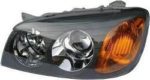Left Headlamp assy composite includes park/signal/marker lamps; w/o HID - HYUNDAI XG350 2002-2003
