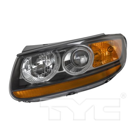 Left Headlamp assy composite To 7-11-07 - HYUNDAI SANTA FE 2007-2008