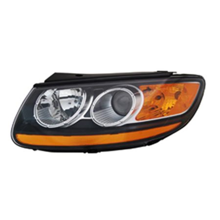DRIVER SIDE HEAD LAMP; SANTA FE 2007-2009 ( FROM JUL 11 2007 )
