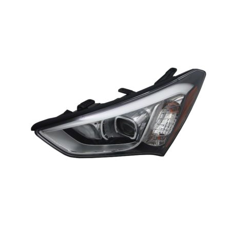 Left Headlamp assy composite Halogen - HYUNDAI SANTA FE SPORT 2013-2016