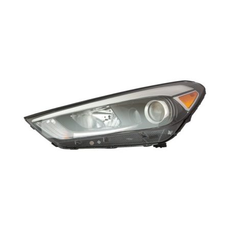 Left Headlamp Assy Composite Halogen; W/O Led Position Lamp - HYUNDAI TUCSON 2016-2018