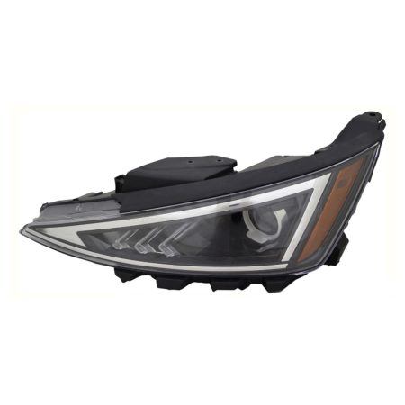 Left Headlamp Assy Composite Usa Built; W/O Led Daytime Running Lamps - HYUNDAI ELANTRA 2019-2020