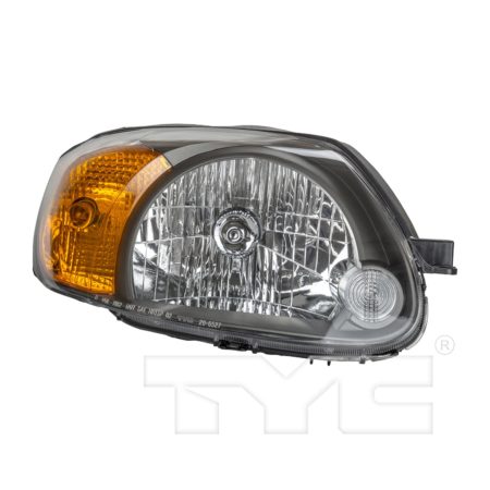 Right Headlamp assy composite From 9-1-02; To 3-1-06 - HYUNDAI ACCENT 2003-2006