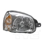 Right Headlamp assy composite includes park/signal lamps; from 7/15/03 - HYUNDAI SANTA FE 2003-2006