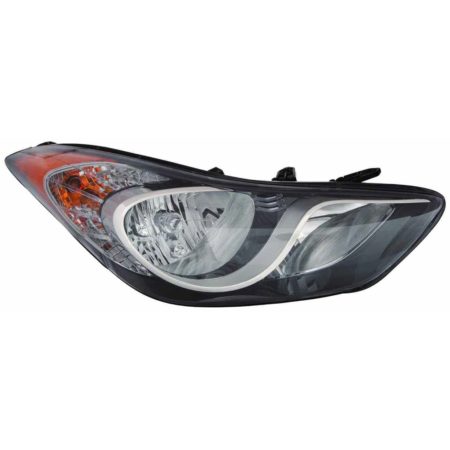 Right Headlamp assy composite - HYUNDAI ELANTRA COUPE 2013-2014