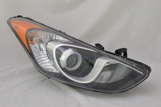 Right Headlamp assy composite - HYUNDAI ELANTRA GT 2013-2017