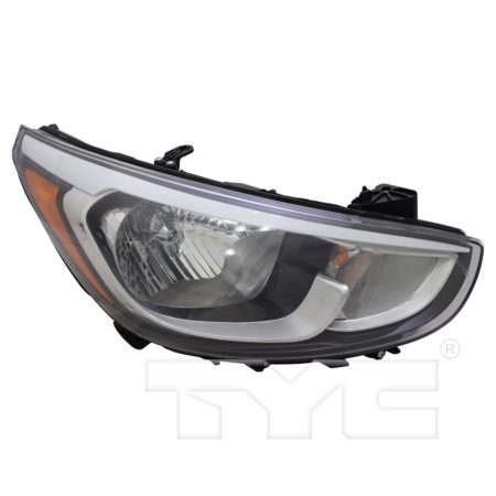 Right Headlamp assy composite - HYUNDAI ACCENT 2015-2017