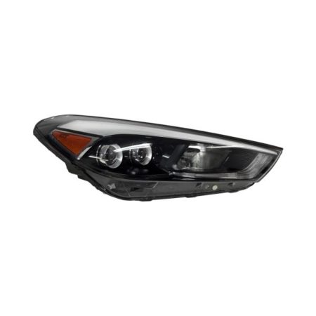 Right Headlamp Assy Composite Halogen; W/Led Position Lamp - HYUNDAI TUCSON 2016-2018