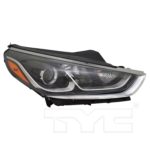 Right Headlamp assy composite Exc HYBRID; Halogen - HYUNDAI SONATA 2018-2019