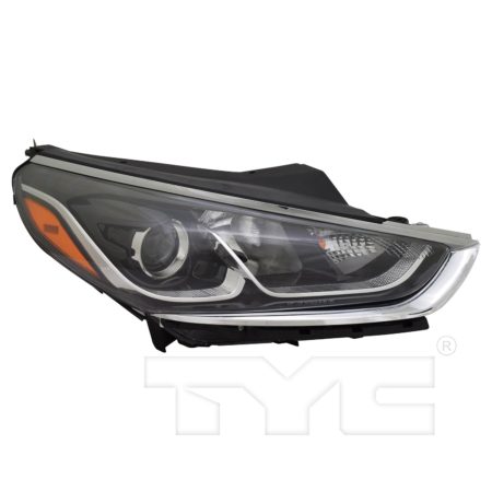 Right Headlamp assy composite Exc HYBRID; Halogen - HYUNDAI SONATA 2018-2019