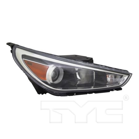 Right Headlamp assy composite Halogen - HYUNDAI ELANTRA GT 2018-2020
