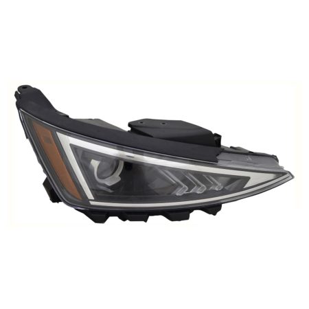 Right Headlamp Assy Composite Usa Built; W/O Led Daytime Running Lamps - HYUNDAI ELANTRA 2019-2020