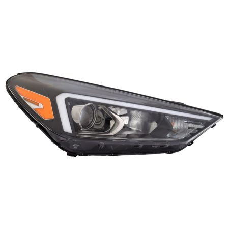 PASSENGER SIDE HALOGEN HEADLIGHT; W/O LED-ACCENT; TUCSON 2019-2021