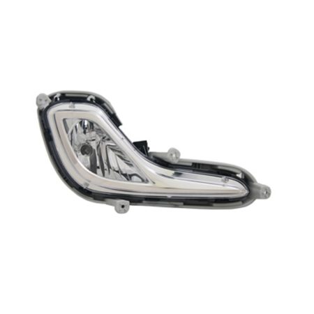 Right Fog Lamp Assy H/B - HYUNDAI ACCENT 2012-2017