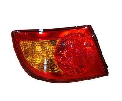 Left Taillamp assy 4dr hatchback - HYUNDAI ELANTRA 2001-2003