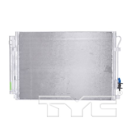 Air conditioning condenser H/B; To 10-1-11 - KIA RIO 2012-2012