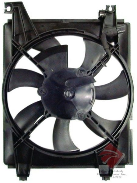 Condenser fan electric fan assembly - HYUNDAI ELANTRA 2001-2006