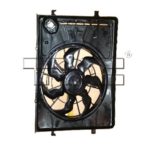 Radiator cooling fan assy H/B; From 12-15-09 - HYUNDAI ELANTRA 2010-2012