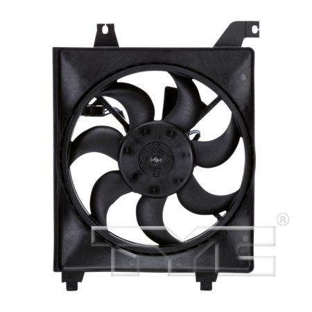 Condenser fan/motor assembly H/B - HYUNDAI ACCENT 2007-2011