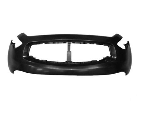 Front bumper cover w/o Navigation System; Upper cover - INFINITI FX35 2009-2011