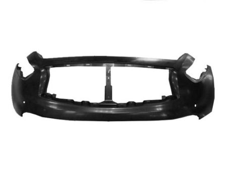 Front bumper cover w/Premium Pkg; w/Parking Sensors; prime - INFINITI FX35 2012-2012