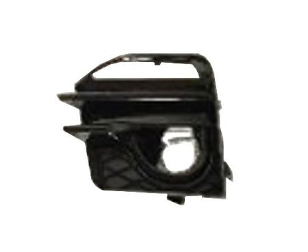 Left Front bumper insert RED SPORT 400; Fog Lamp Bezel - INFINITI Q50 2014-2017