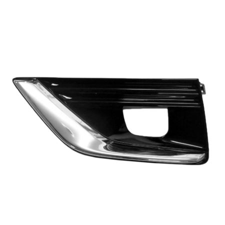 Left Front bumper insert HYBRID; LUXE; Fog Lamp Bezel; w/Fog Lamps - INFINITI Q50 2018-2018